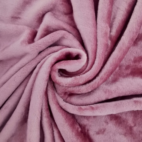 Plain Cuddle Fleece - Mauve